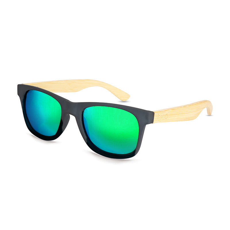 Pelham Green Natural Wood Breo Sunglasses Breo