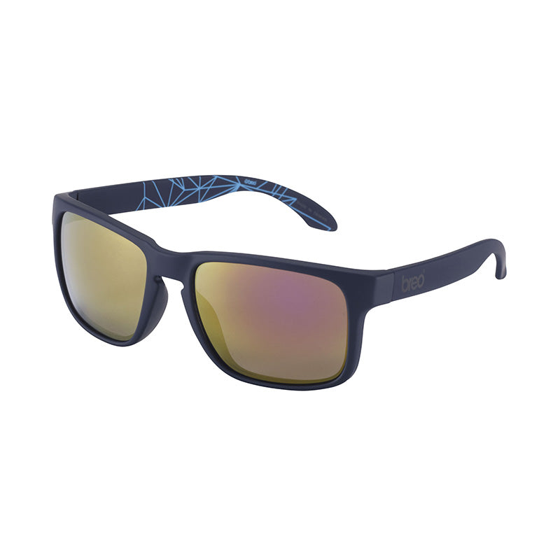 Scope Navy & Blue Sunglasses with Mirror Pink Lens